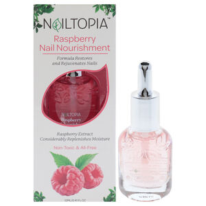 Nail Nourishment - Raspberry by Nailtopia for Women - 0.41 oz Nail Treatment